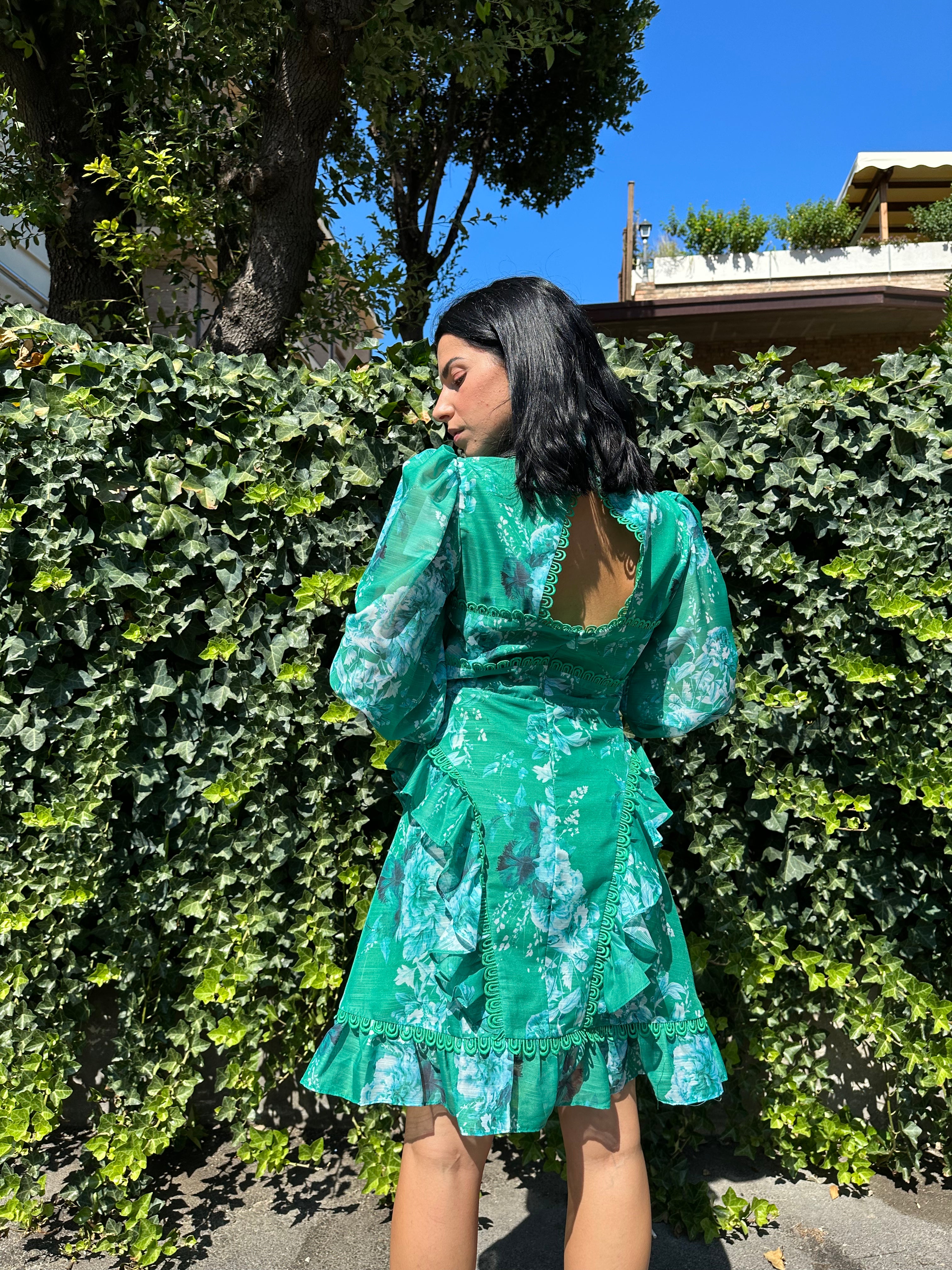 Smeraldo flora dress
