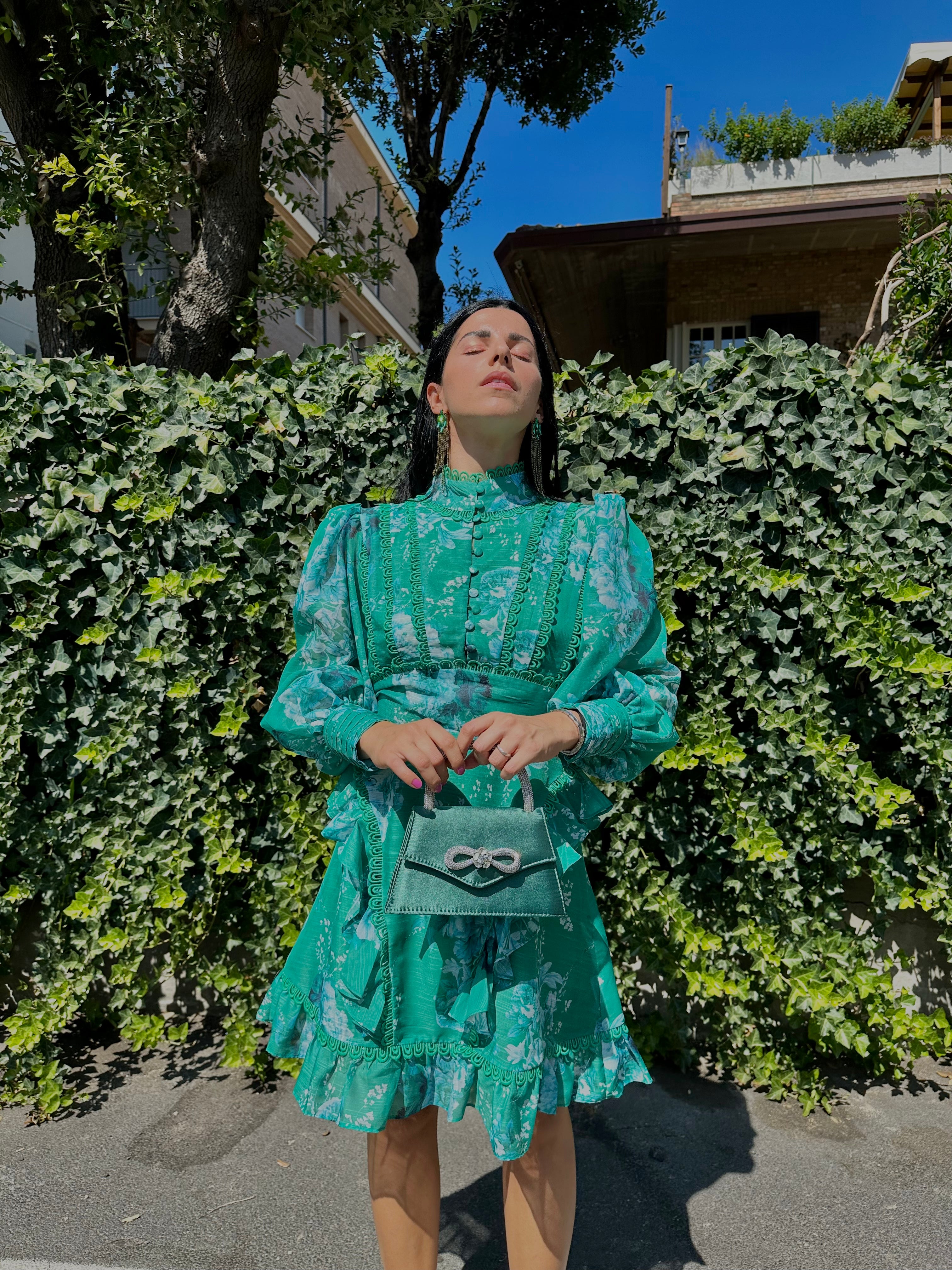 Smeraldo flora dress