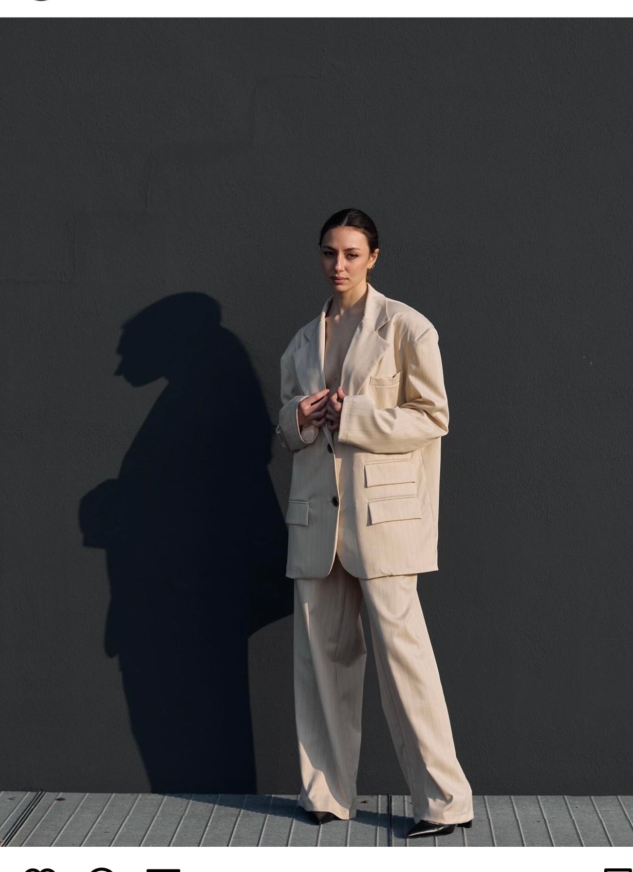 Pantalone  gesso