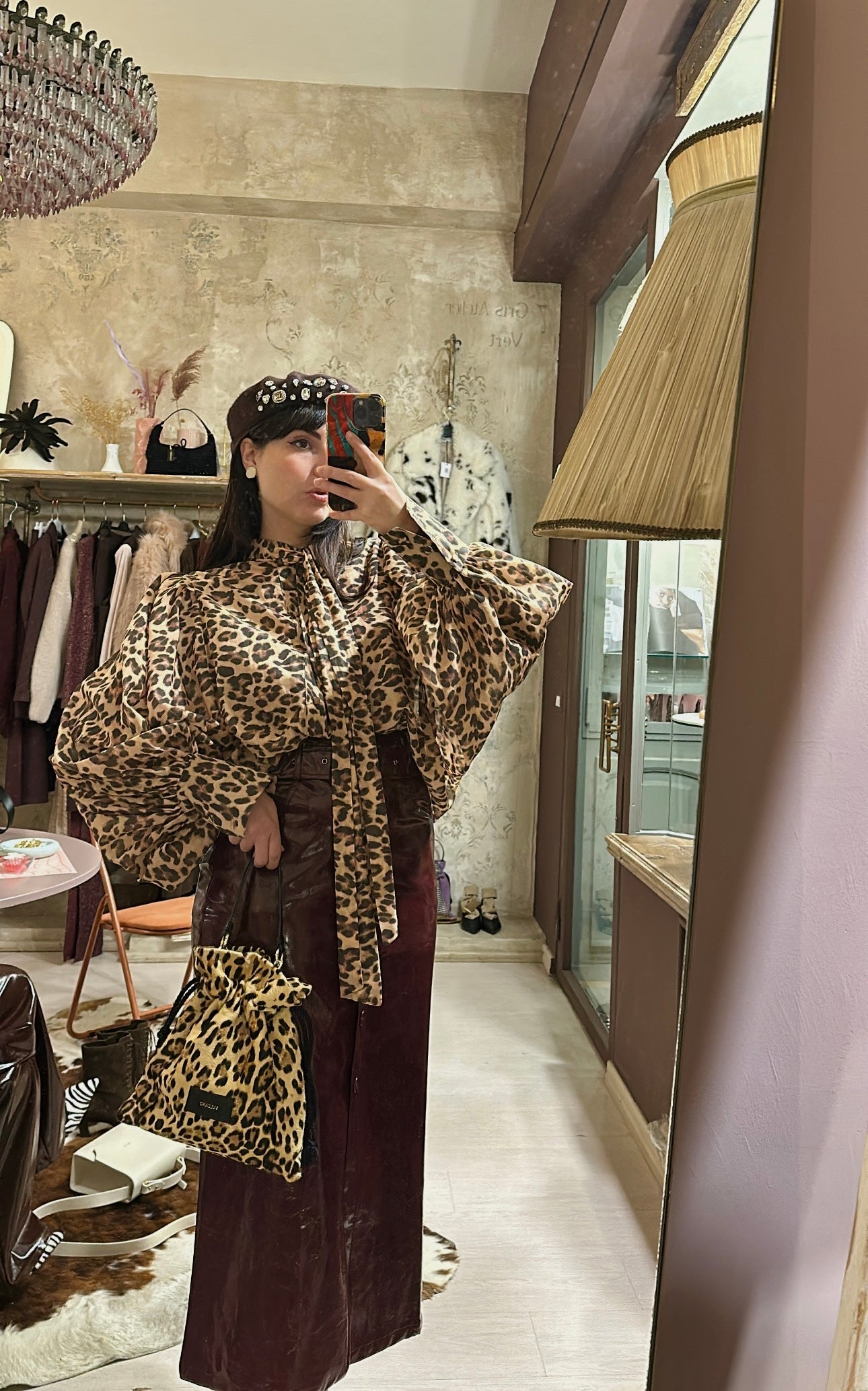 Camicia Actualee maculata