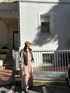 Coordinato felpa marmo