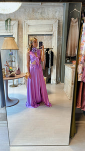 Knot dress con spacco