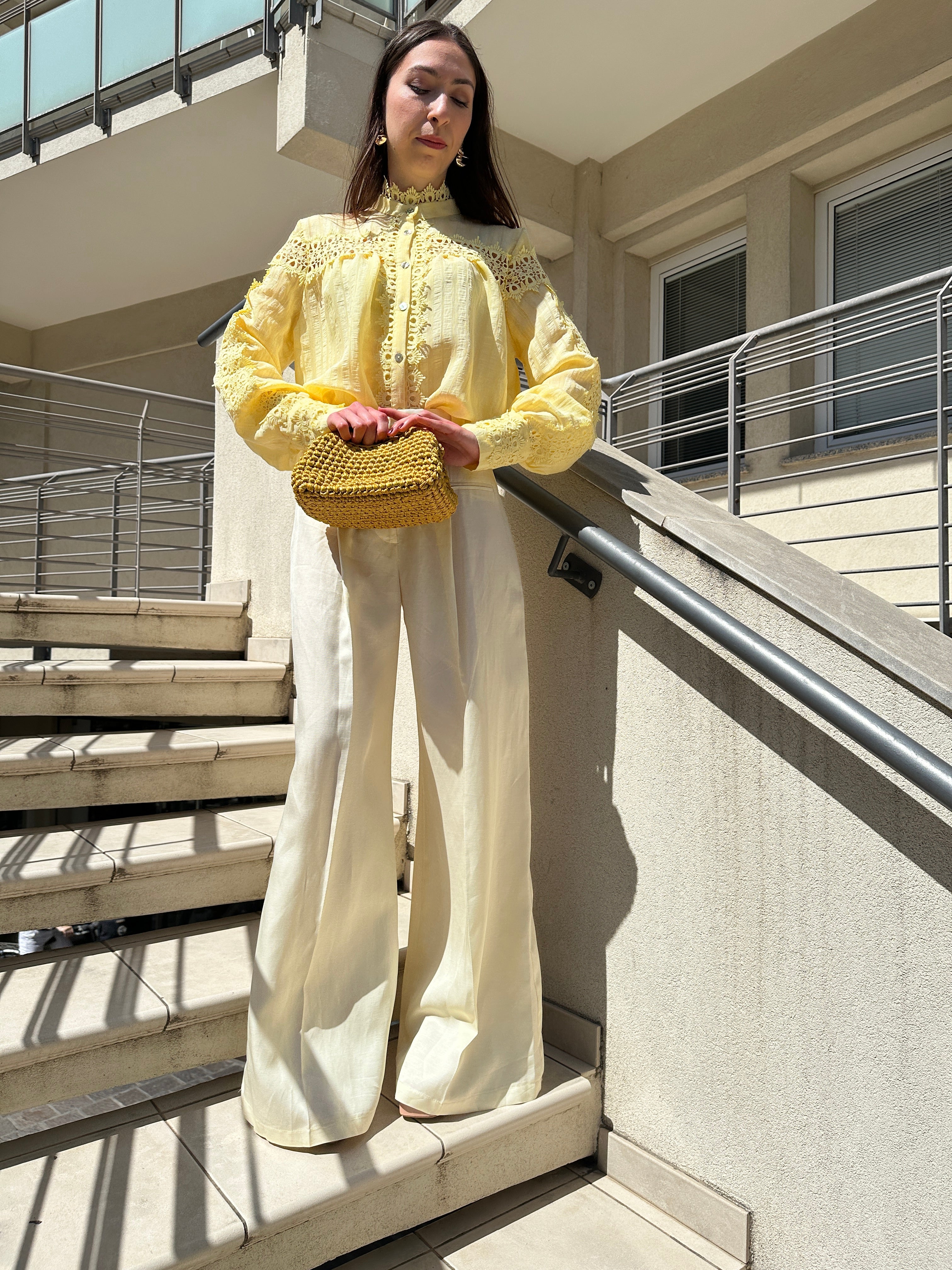 Pantalone ampio banana
