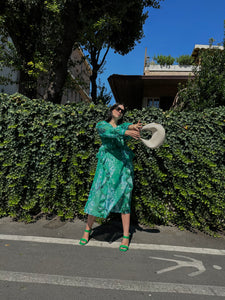 Smeraldo flora dress Midi