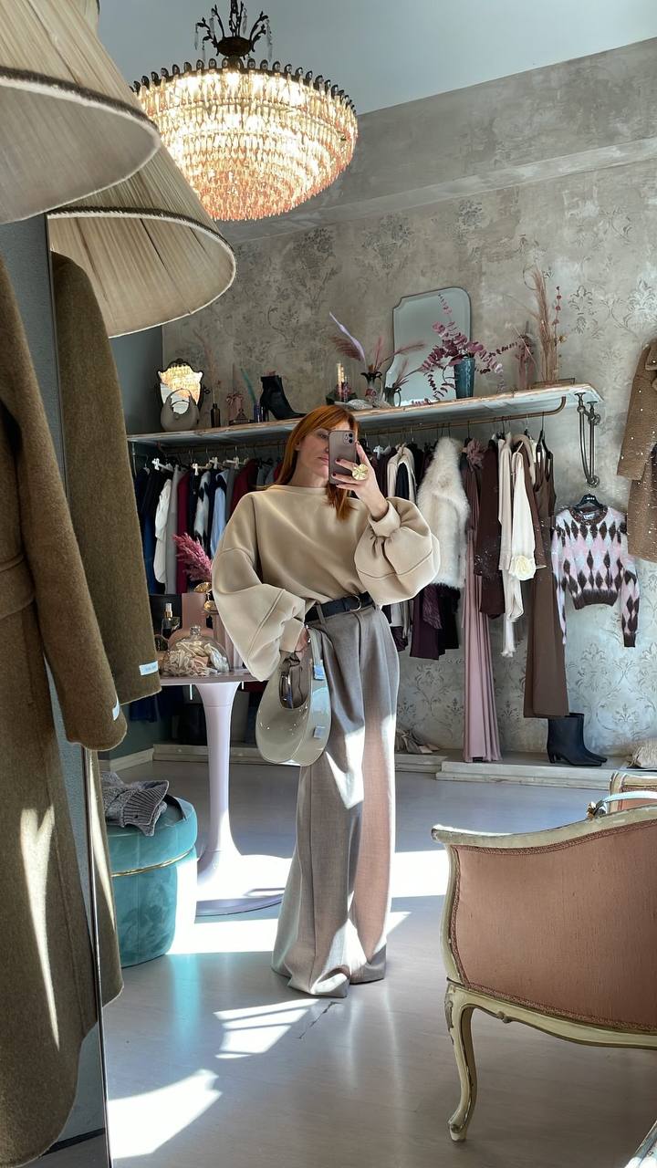 Pantalone tabacco