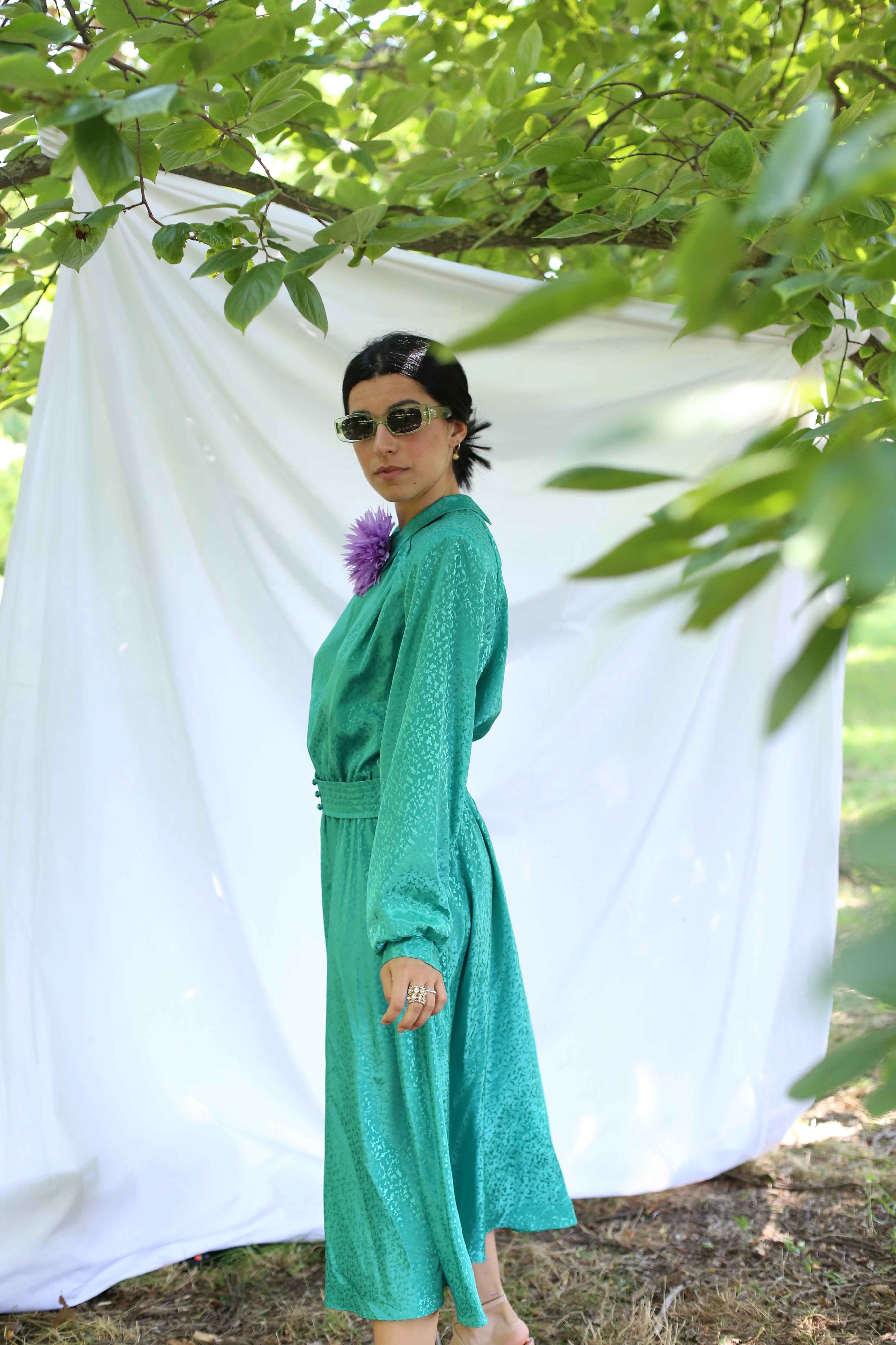 Vintage acquamarina dress