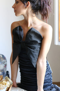 Bow top organza