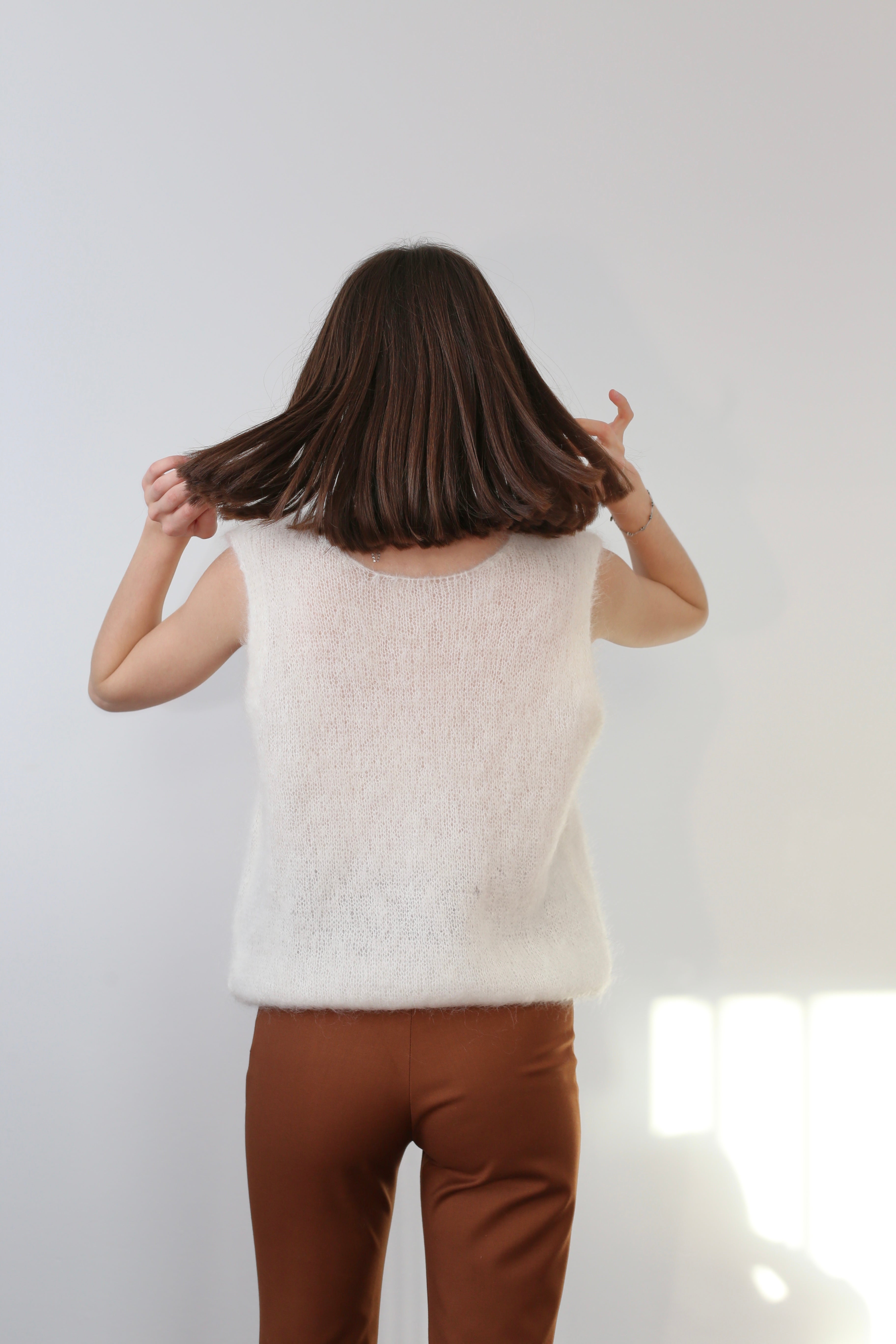 Gilet mohair