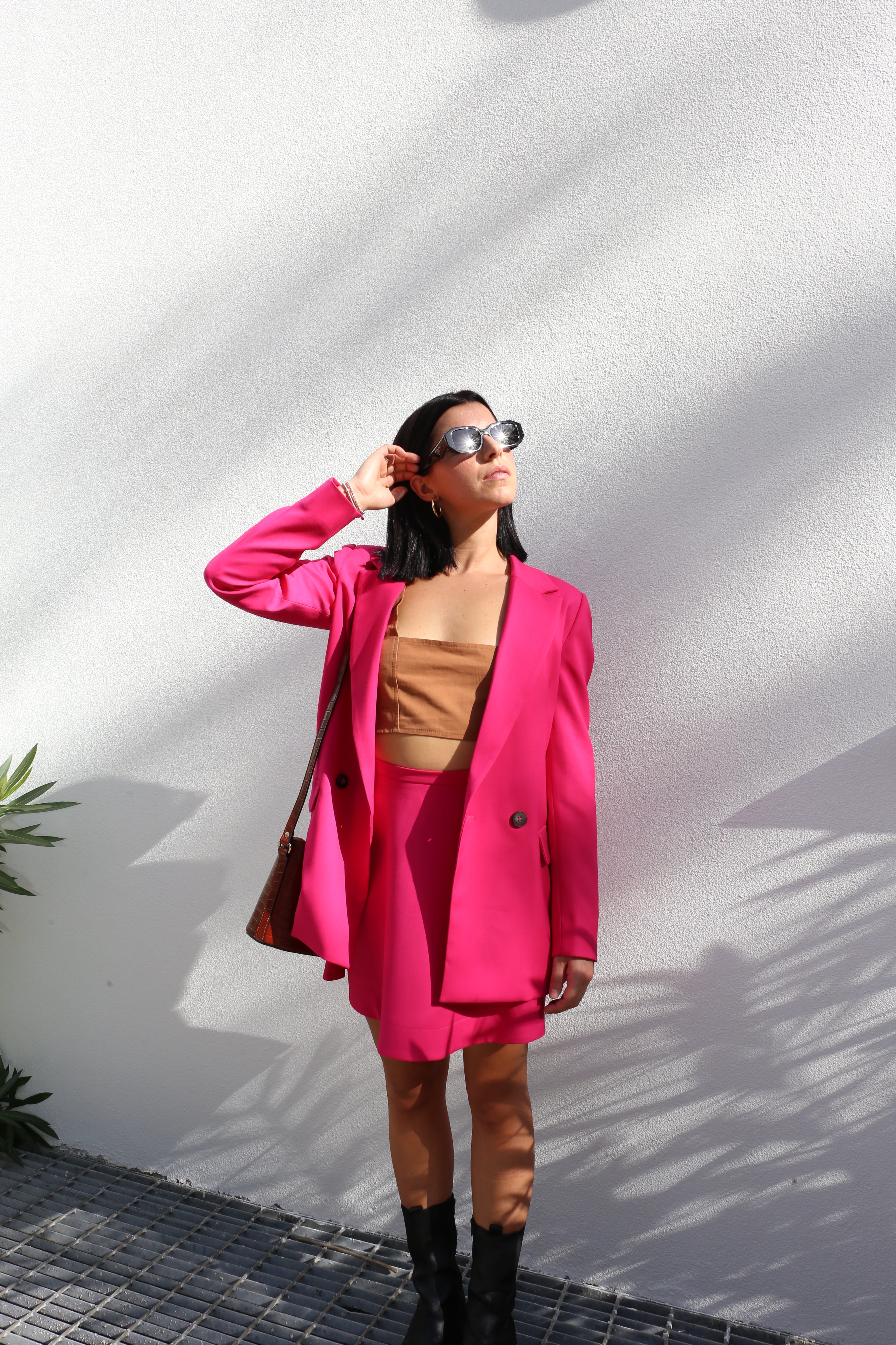 Blazer fucsia Rue8isquit