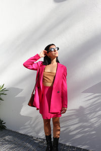 Blazer fucsia Rue8isquit