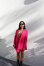 Carica l&#39;immagine nel visualizzatore di Gallery, Blazer fucsia Rue8isquit

