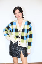Carica l&#39;immagine nel visualizzatore di Gallery, Cropped oversize cardigan Manila
