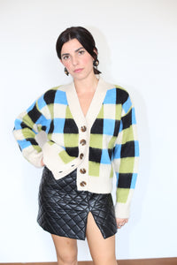 Cropped oversize cardigan Manila